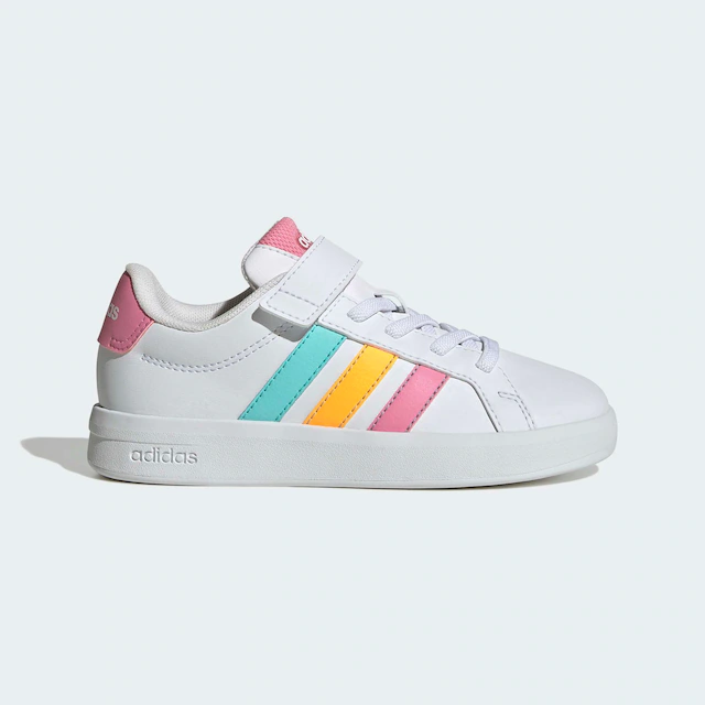 adidas Sportswear Sneaker »GRAND COURT 3.0 FÜR KINDER« mit Klettverschluss, für Kinder