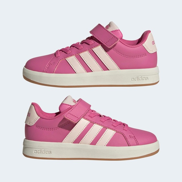 adidas Sportswear Sneaker »GRAND COURT 3.0 FÜR KINDER« mit Klettverschluss, für Kinder