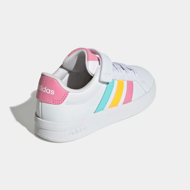adidas Sportswear Sneaker »GRAND COURT 3.0 FÜR KINDER« mit Klettverschluss, für Kinder
