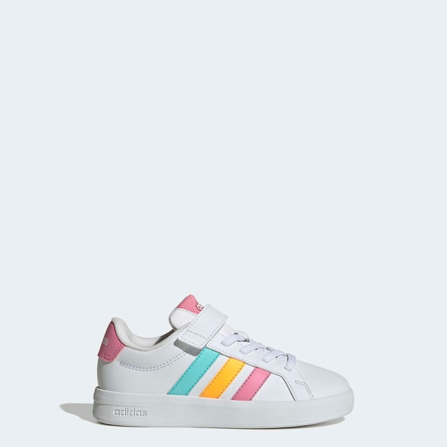 adidas Sportswear Sneaker »GRAND COURT 3.0 FÜR KINDER« mit Klettverschluss, für Kinder
