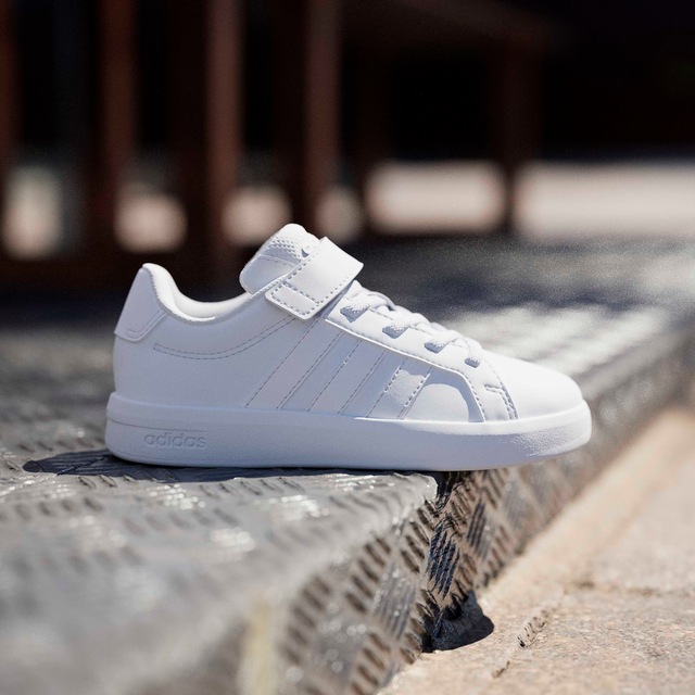 adidas Sportswear Sneaker »GRAND COURT 3.0 FÜR KINDER« mit Klettverschluss, für Kinder