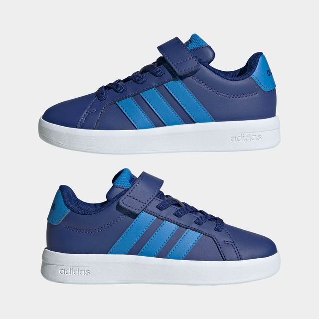 adidas Sportswear Sneaker »GRAND COURT 3.0 FÜR KINDER« mit Klettverschluss, für Kinder
