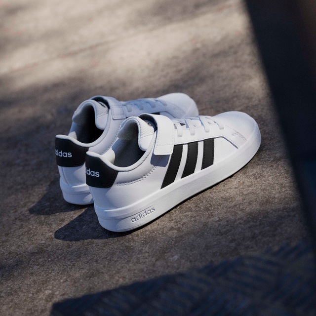 adidas Sportswear Sneaker »GRAND COURT 3.0 FÜR KINDER« mit Klettverschluss, für Kinder
