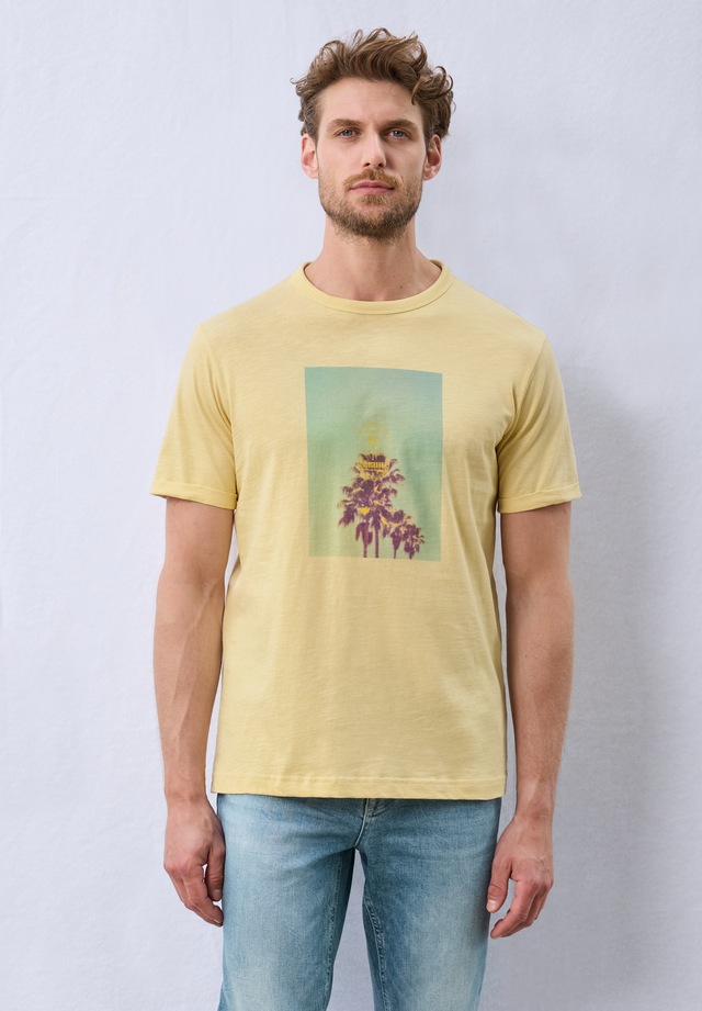 STREET ONE MEN T-Shirt aus reiner Baumwolle