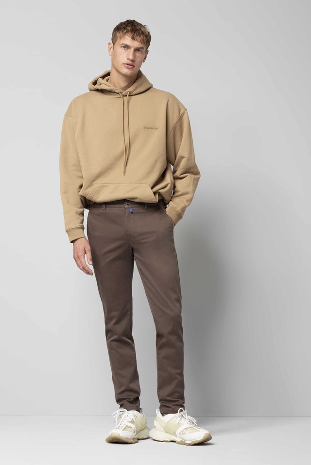 MEYER Chinos »M5 FIT« M5 FIT im unifarbenen Design