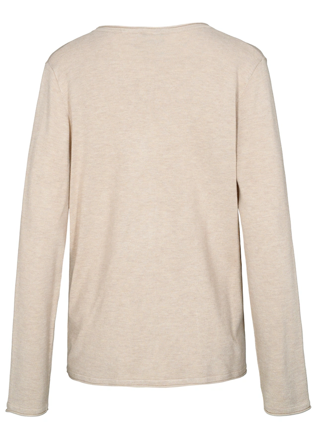 Clarina Strickjacke »WALTER« Viskose-Polyamid Mischung