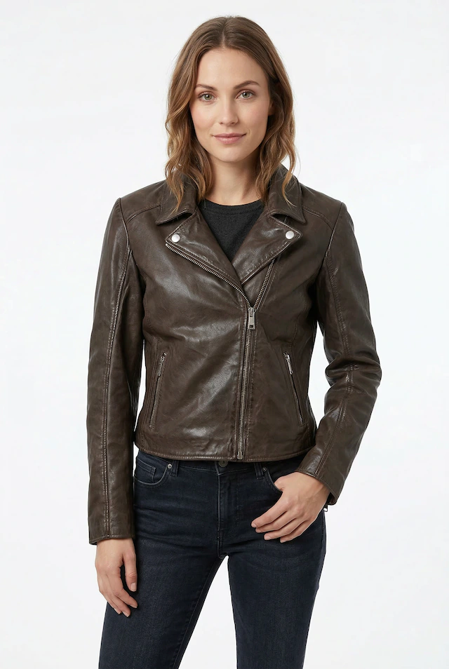 Mauritius Lederjacke »MWKalea« mit Reverskragen