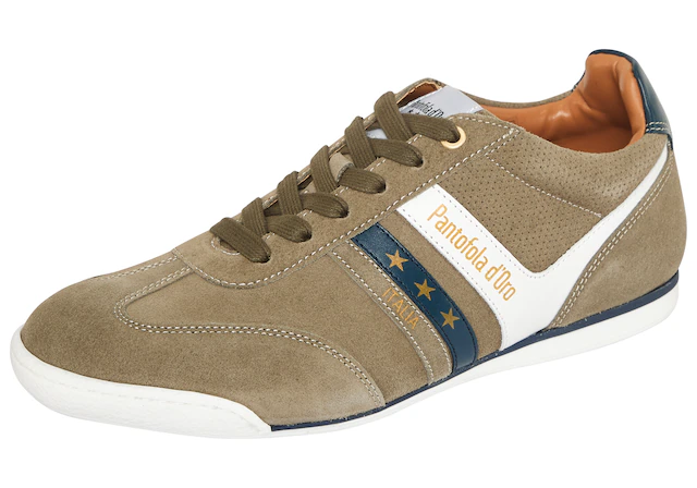 Pantofola d´Oro Sneaker »VASTO LOW« Obermaterial aus Leder, Gummilaufsohle, mit Schnürung