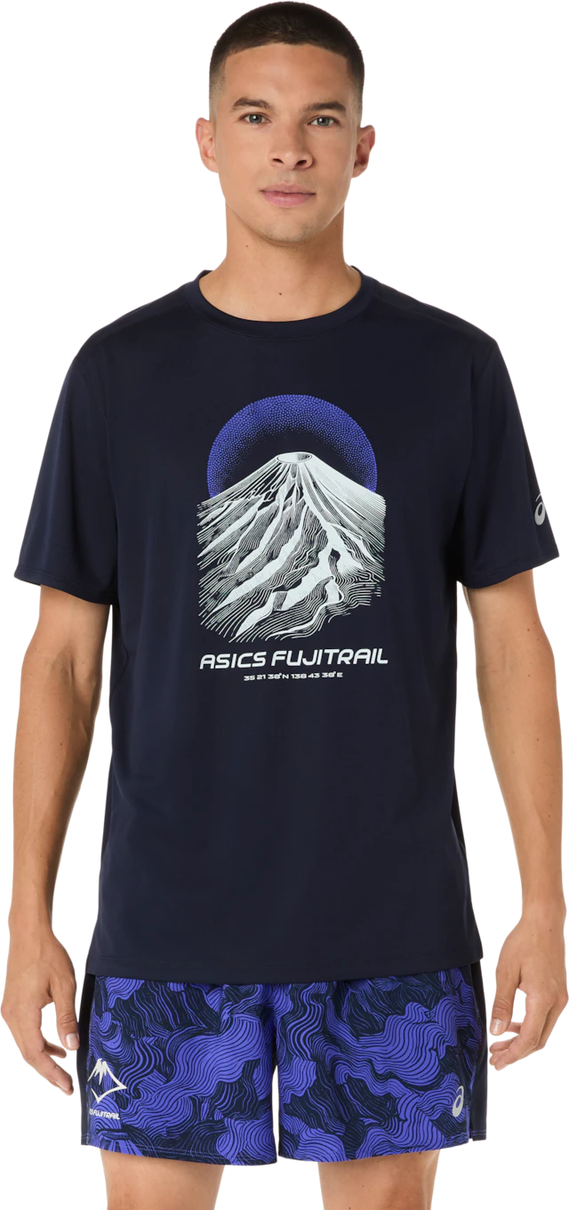 Asics Laufshirt »FUJITRAIL LOGO SS TOP« Schnelltrocknend, Reflektierend, Leicht