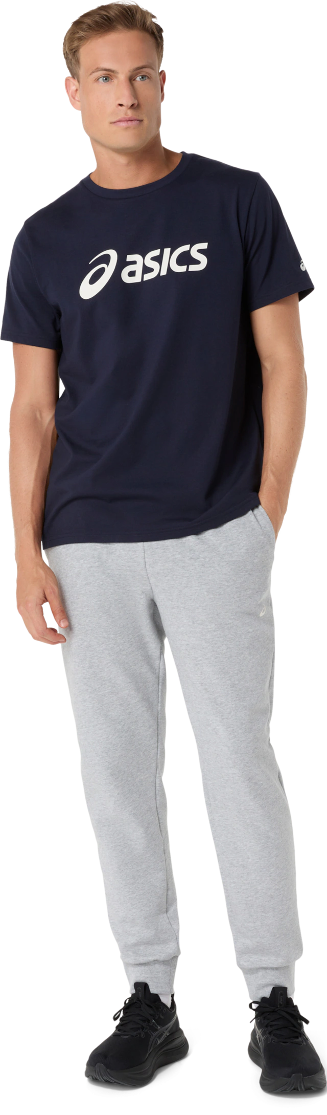 Asics Jogginghose »FRENCH TERRY PANT« Praktische Taschen, Verstellbare Passform, Weiches Material