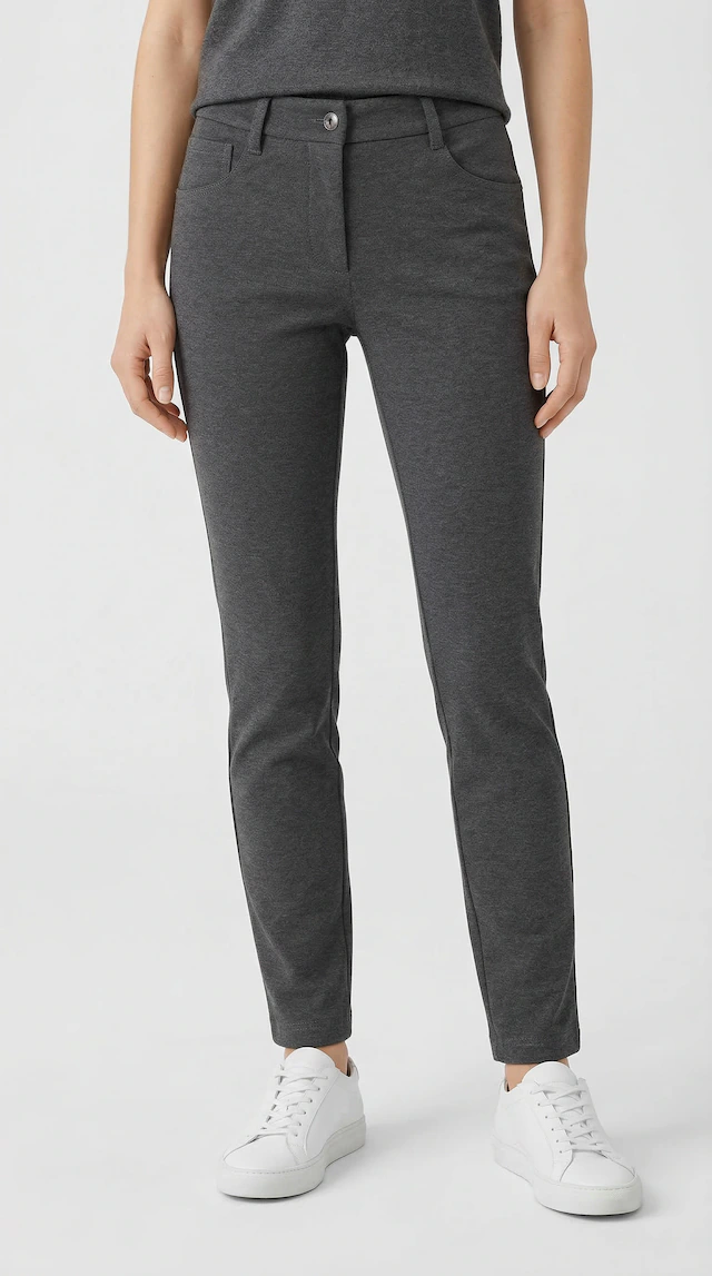 MAC Stoffhose »SLIM« Sommerhose im Five-Pocket Style