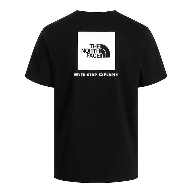 The North Face T-Shirt »M EVOLUTION BOX NSE REGULAR SHORT SLEEVE« normale Passform, Kurzarm, aus Baumwollmischjersey