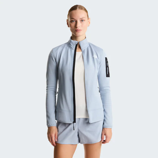 The North Face Fleecejacke »W MISTYESCAPE FLEECE« für Sport- und Outdooraktivitäten, dehnbares Material