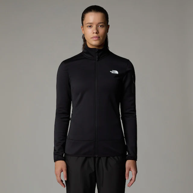 The North Face Fleecejacke »W MISTYESCAPE FLEECE« für Sport- und Outdooraktivitäten, dehnbares Material