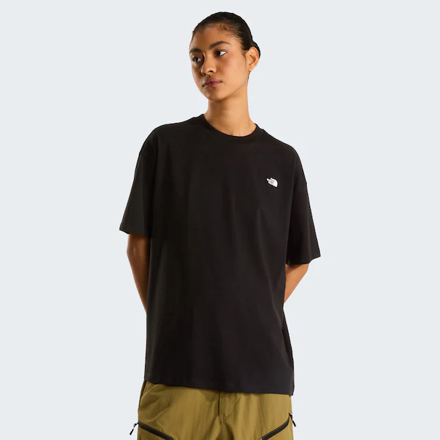 The North Face T-Shirt »W TNF ESSENTIAL SIMPLE DOME OS SS TEE« Oversized Passform, kurze Ärmel, für aktive Aktivitäten