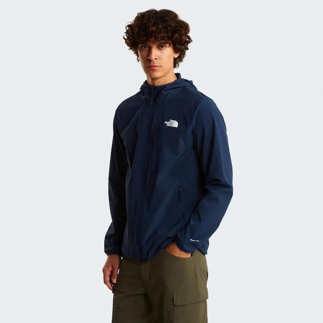The North Face Softshelljacke »M NIMBLE HOODIE 2« sportlicher Stil, atmungsaktives Material, hochelastisch