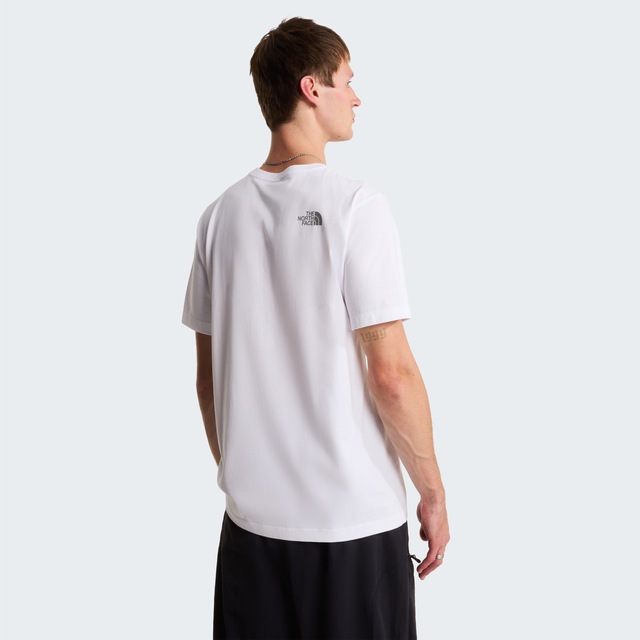 The North Face T-Shirt »M MOUNTAIN LINE REGULAR SHORT SLEEVE TEE« normale Passform, Kurzarm, für sportliche Aktivitäten und Outdoor