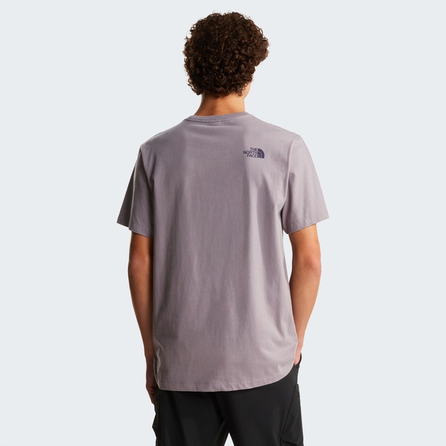 The North Face T-Shirt »M MOUNTAIN LINE REGULAR SHORT SLEEVE TEE« normale Passform, Kurzarm, für sportliche Aktivitäten und Outdoor