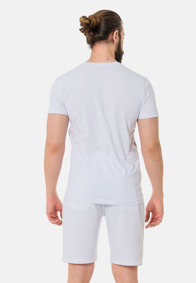 Cipo & Baxx T-Shirt »T-Shirt« mit Rundhalsausschnitt