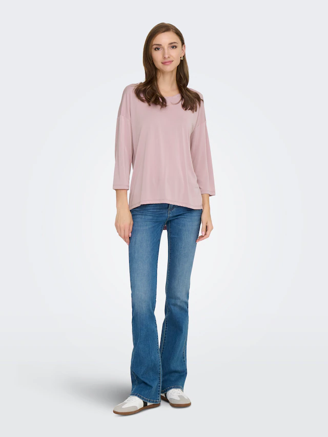 ONLY 3/4-Arm-Shirt »ONLHANNAH 3/4 TOP JRS«