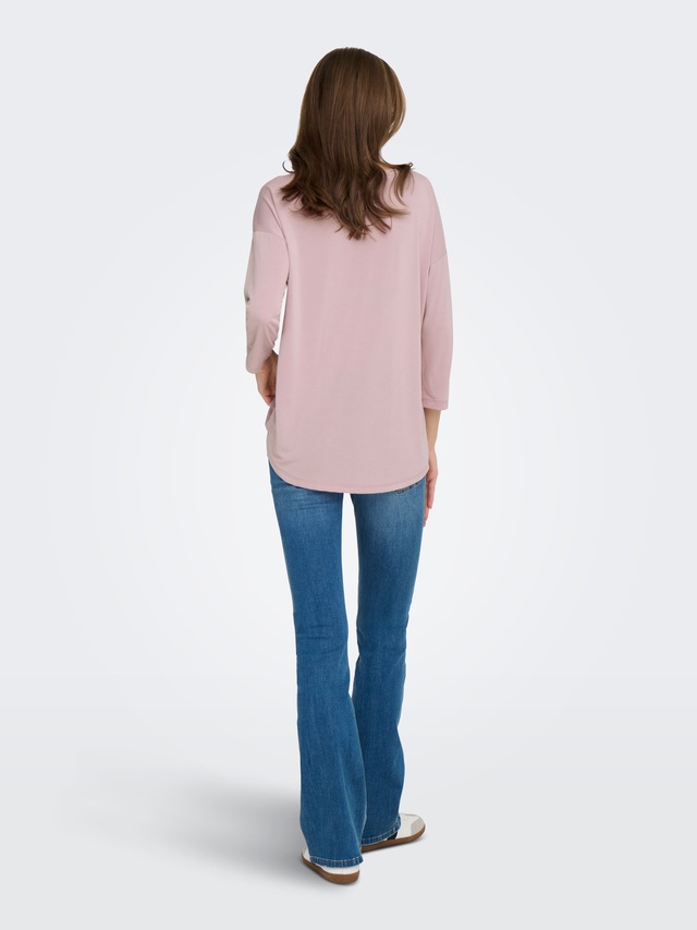 ONLY 3/4-Arm-Shirt »ONLHANNAH 3/4 TOP JRS«