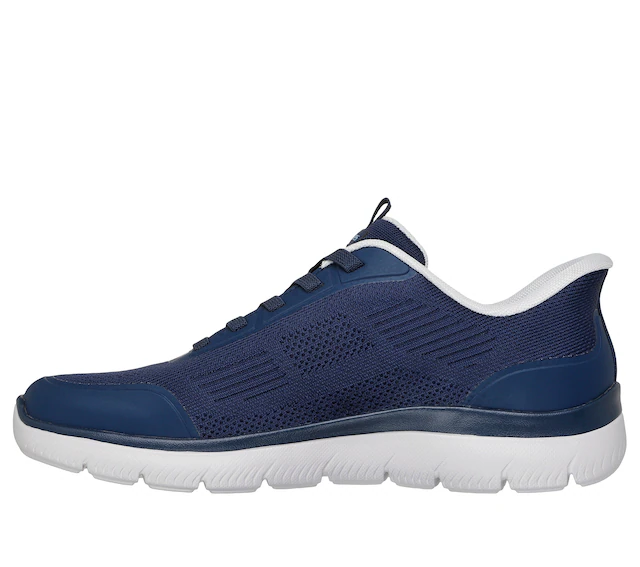 Skechers Slip-On Sneaker »SUMMITS-LEYTER« Slipper, Schnürschuh mit Handsfree Slip-Ins Funktion