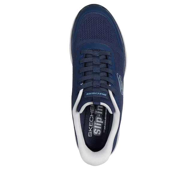 Skechers Slip-On Sneaker »SUMMITS-LEYTER« Slipper, Schnürschuh mit Handsfree Slip-Ins Funktion