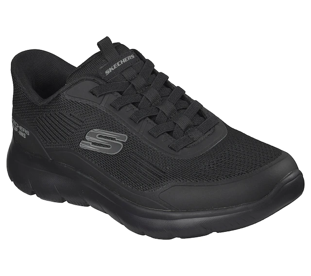 Skechers Slip-On Sneaker »SUMMITS-LEYTER« Slipper, Schnürschuh mit Handsfree Slip-Ins Funktion