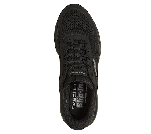 Skechers Slip-On Sneaker »SUMMITS-LEYTER« Slipper, Schnürschuh mit Handsfree Slip-Ins Funktion
