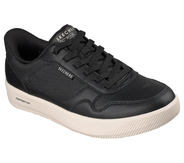 Skechers Slip-On Sneaker »ARCH FIT COURT BREAK« Schnürschuh, Freizeitschuh mit Handsfree Slip-Ins Technologie