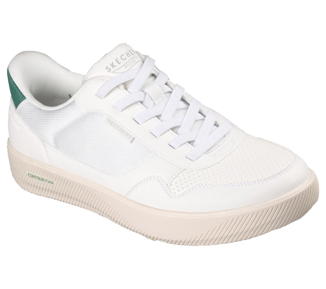 Skechers Slip-On Sneaker »ARCH FIT COURT BREAK« Schnürschuh, Freizeitschuh mit Handsfree Slip-Ins Technologie