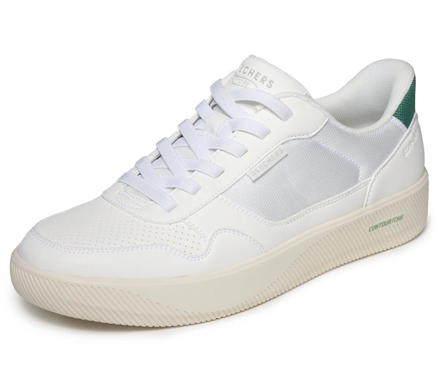 Skechers Slip-On Sneaker »ARCH FIT COURT BREAK« Schnürschuh, Freizeitschuh mit Handsfree Slip-Ins Technologie