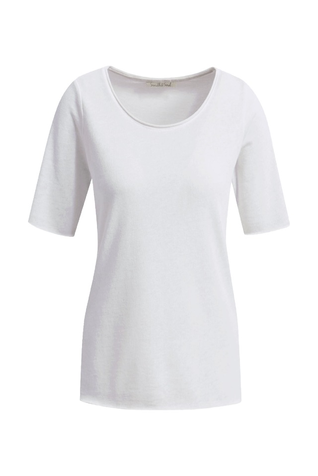 Smith & Soul Kurzarmpullover aus Feinstrick