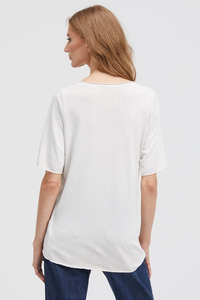 Smith & Soul Kurzarmpullover aus Feinstrick