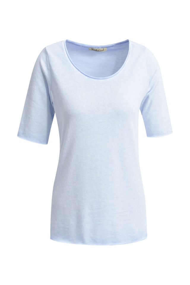 Smith & Soul Kurzarmpullover aus Feinstrick