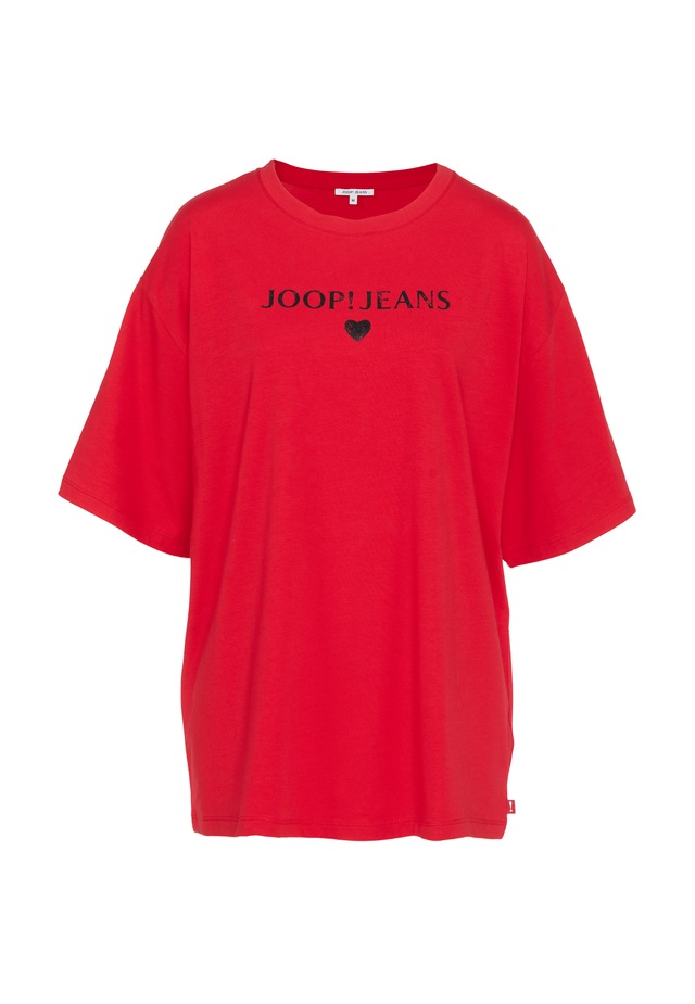 JOOP! Jeans T-Shirt »After Dark (JOOP! Jeans)« mit Logo-Schriftzug vorn, Kurzarm, Rundhalsausschnitt