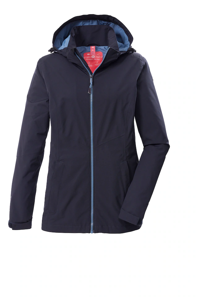 Killtec Outdoorjacke »KOS 189 WMN JCKT« mit verstellbarer, abnehmbarer Kapuze, atmungsaktiv, wasserdicht