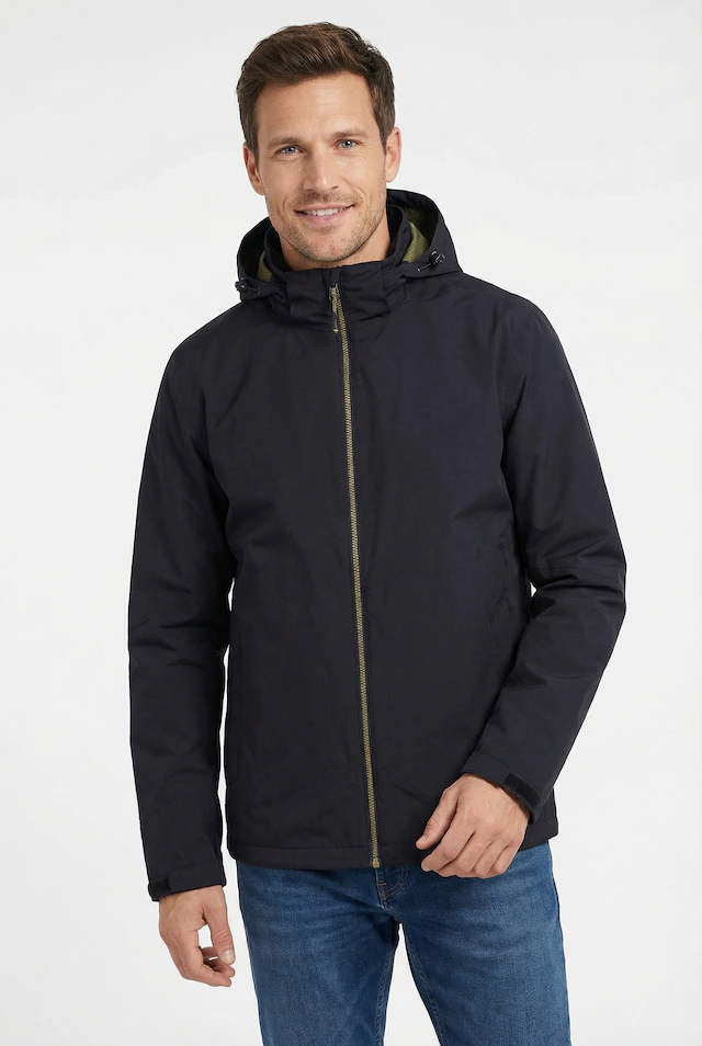 Killtec Outdoorjacke »KOS 190 MN JCKT« mit Kinnschutz, wasserdicht, atmungsaktiv