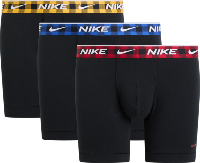 NIKE Underwear Boxer »BOXER BRIEF 3PK« Packung, 3er, 3 Stk. mit Logo-Elastikbund