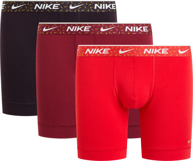 NIKE Underwear Boxer »BOXER BRIEF 3PK« Packung, 3er, 3 Stk. mit Logo-Elastikbund