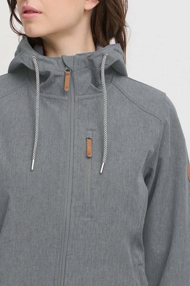 North Bend Softshelljacke »Softshelljacke NBThory W Softshell W-PRO 8.000 mit wasserdichter Beschichtung«