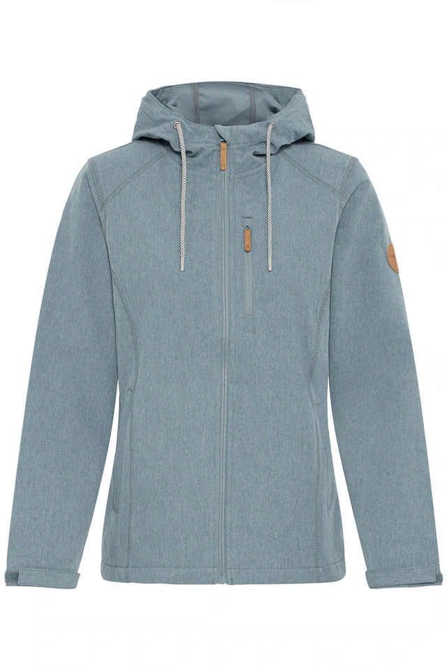 North Bend Softshelljacke »Softshelljacke NBThory W Softshell W-PRO 8.000 mit wasserdichter Beschichtung«