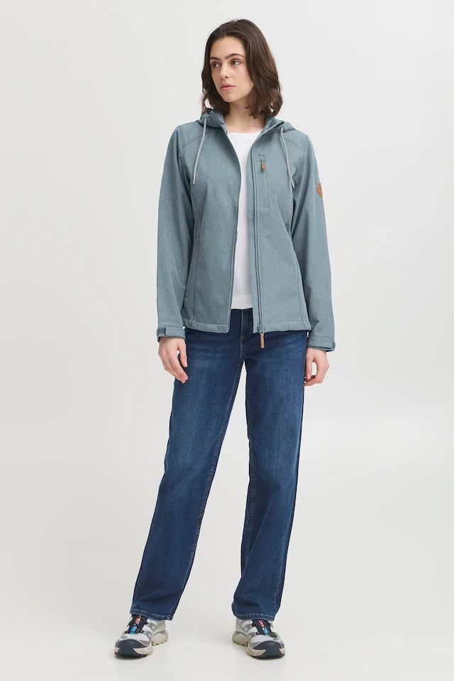 North Bend Softshelljacke »Softshelljacke NBThory W Softshell W-PRO 8.000 mit wasserdichter Beschichtung«