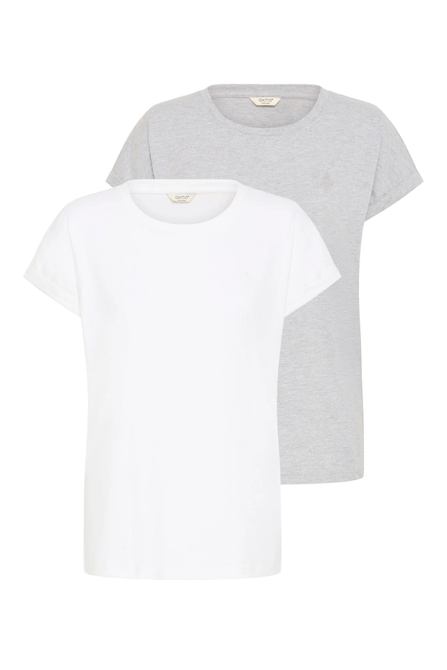 OXMO Rundhalsshirt »Rundhalsshirt OXCoda 2 Pack«