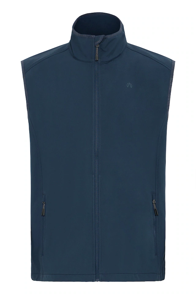 North Bend Softshellweste »Softshellweste NBLang M Softshell W-PRO 8.000 mit wasserdichter Beschichtung«