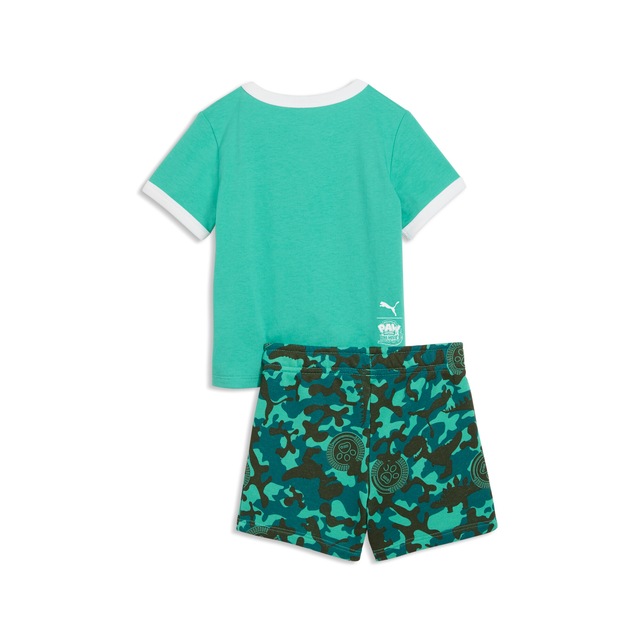 PUMA Trainingsanzug »X PAW PATROL MINICATS TEE AND SHORTS SET INF« 2 zweiteiliges Set, Regular Fit, ohne Kapuze