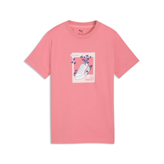PUMA T-Shirt »GRAPHIC SNEAKER TEE G« Regular Fit, Kurzarm, Rundhalsausschnitt, für Jugendliche
