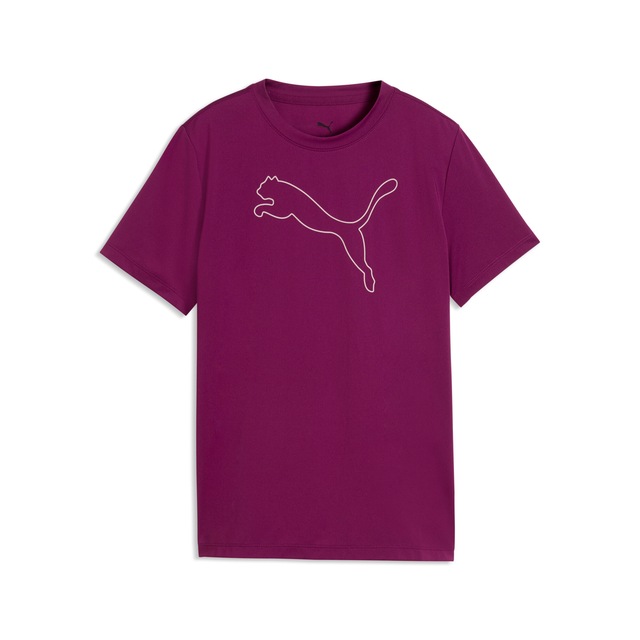 PUMA T-Shirt »TAD ESS CAT LOGO TEE G« mit Rundhalsausschnitt, kurzärmelig, sportlich