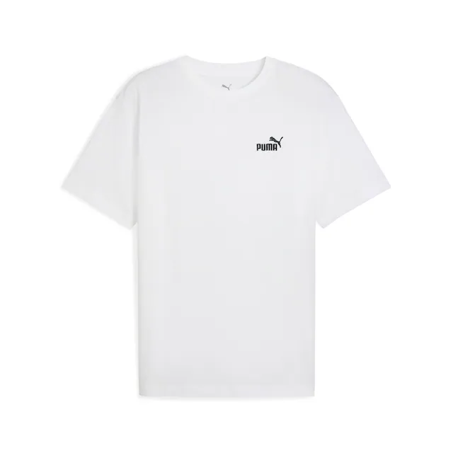 PUMA T-Shirt »ESS RELAXED SMALL NO. 1 LOGO TEE« Kurzarm, sportlicher Stil, Rundhalsausschnitt