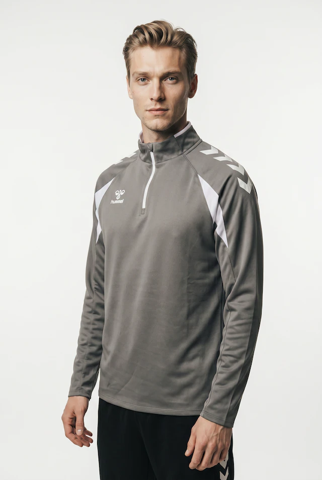 hummel Trainingsshirt »HMLCORE 2.0 HALF ZIP« mit Reißverschluss, normale Passform, aus Polyester